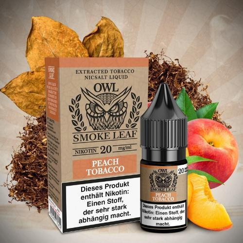 OWL Smoke Leaf Nikotinsalzliquid Peach Tobacco 20mg OWL Smoke Leaf Nikotinsalzliquid Peach Tobacco 20mg