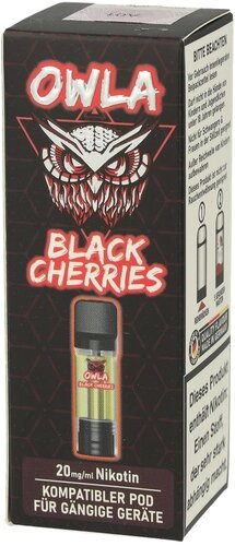 OWLA Black Cherries Prefilled Pod 20mg