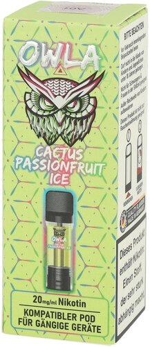 OWLA Cactus Passionfruit Ice Prefilled Pod 20mg