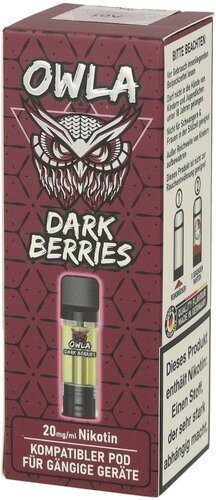 OWLA Dark Berries Prefilled Pod 20mg