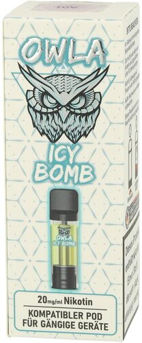OWLA Icy Bomb Prefilled Pod 20mg OWLA Icy Bomb Prefilled Pod 20mg