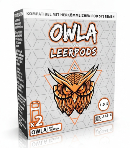 OWLA Leerpods 1,0 Ohm 2ml 2 Stk.