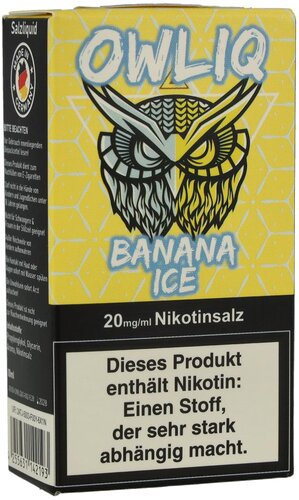 OWLIQ Nikotinsalzliquid Banana Ice 20mg/ml