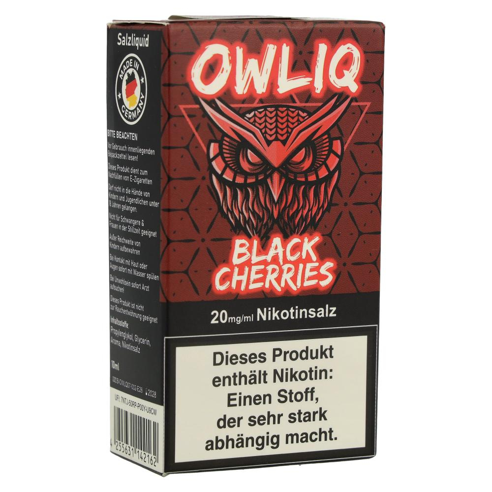 OWLIQ Nikotinsalzliquid Black Cherries 20mg/ml OWLIQ Nikotinsalzliquid Black Cherries 20mg/ml
