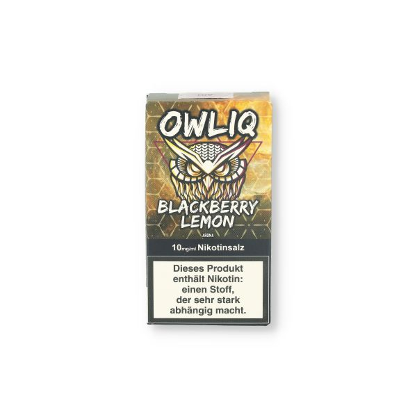 OWLIQ Nikotinsalzliquid Blackberry Lemon 10mg/ml