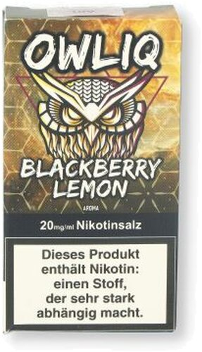 OWLIQ Nikotinsalzliquid Blackberry Lemon 20mg/ml