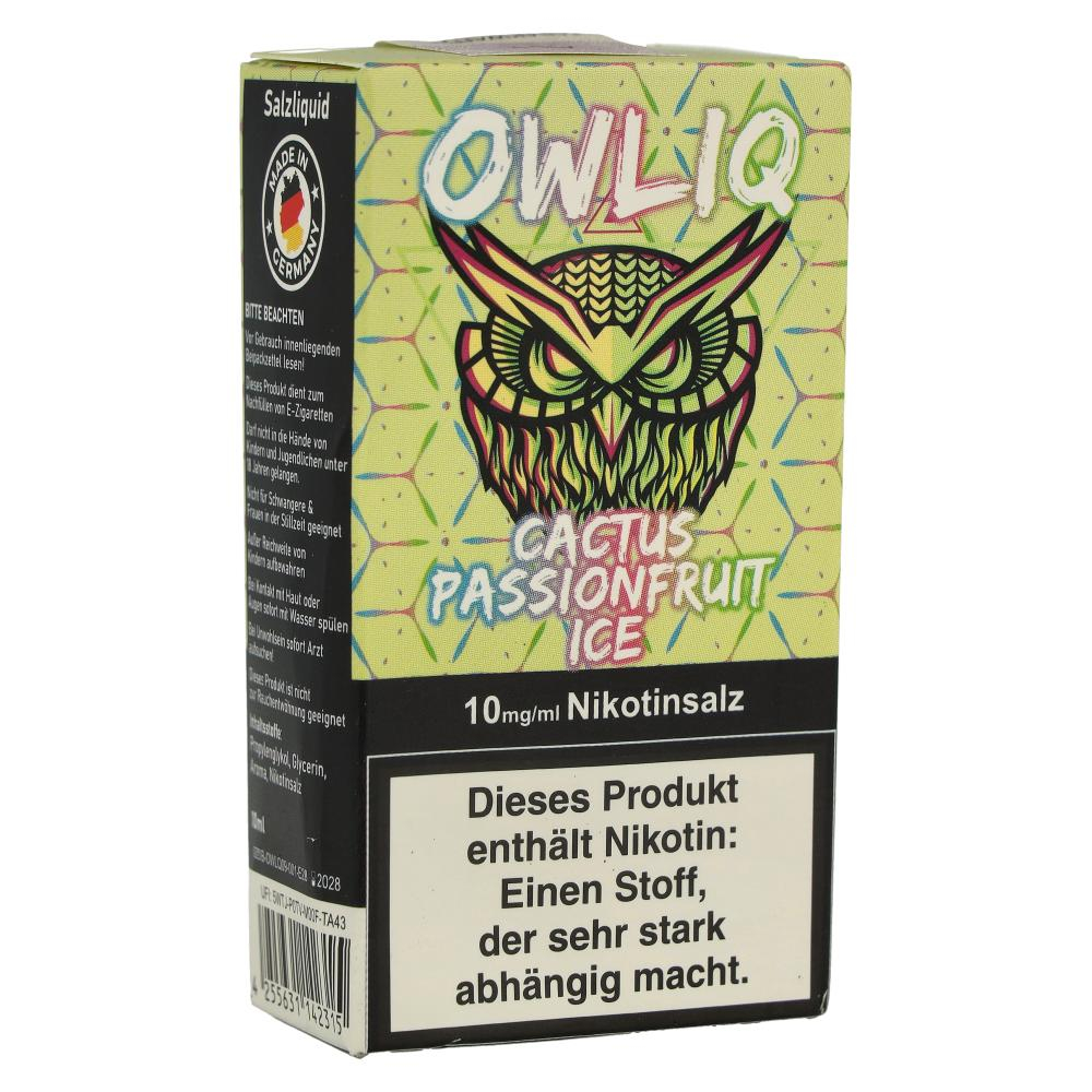 OWLIQ Nikotinsalzliquid Cactus Passionfruit Ice 10mg/ml