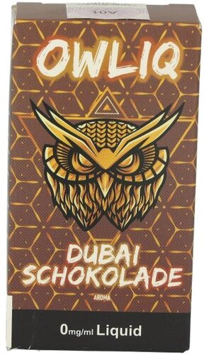 OWLIQ Nikotinsalzliquid Dubai Schokolade 0mg/ml