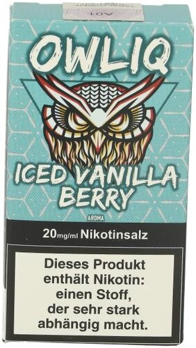 OWLIQ Nikotinsalzliquid Iced Vanilla Berry 20mg/ml