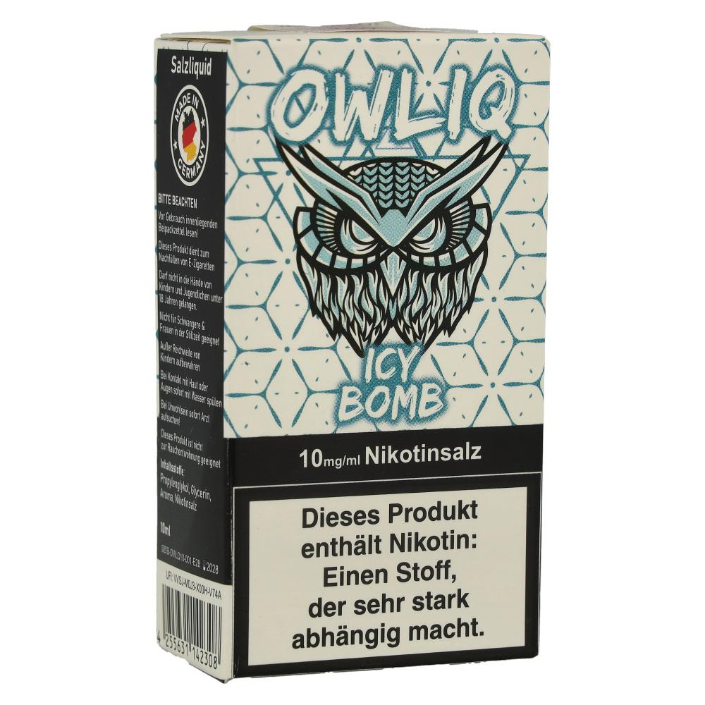 OWLIQ Nikotinsalzliquid Icy Bomb 10mg/ml OWLIQ Nikotinsalzliquid Icy Bomb 10mg/ml