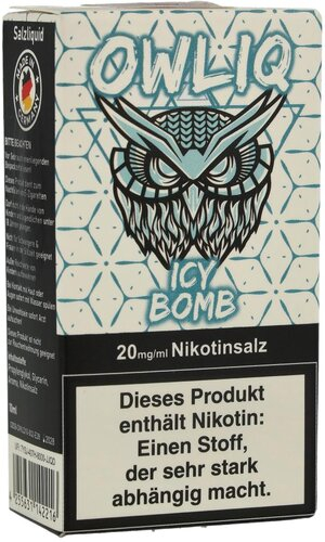OWLIQ Nikotinsalzliquid Icy Bomb 20mg/ml OWLIQ Nikotinsalzliquid Icy Bomb 20mg/ml