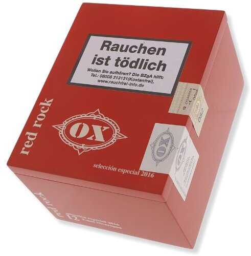 OX Red Rock Seleccion Especial 2016 Zigarren 12 Stk.