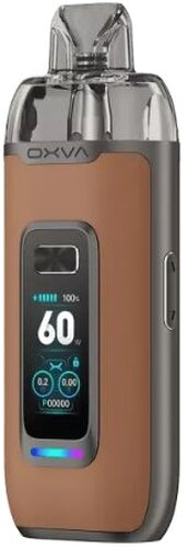 Oxva E-Zigarette Vprime Kit Brown Leather Oxva E-Zigarette Vprime Kit Brown Leather