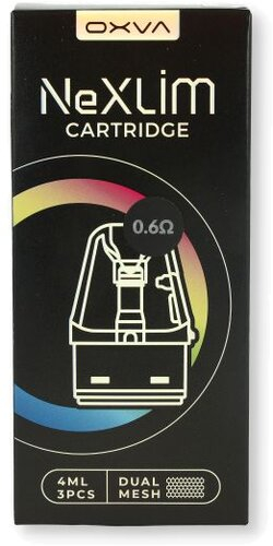 Oxva NeXlim Pod Tank Verdampfer 0,6 Ohm 3 Stk. Oxva NeXlim Pod Tank Verdampfer 0,6 Ohm 3 Stk.