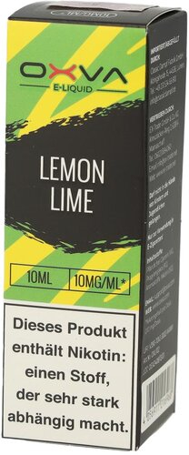 Oxva Nikotinsalz Liquid Lemon Lime 10mg Oxva Nikotinsalz Liquid Lemon Lime 10mg