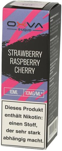 Oxva Nikotinsalz Liquid Strawberry Raspberry Cherry 10mg