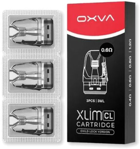 Oxva Xlim CL Cartridge 0,6 Ohm 3ml 3 Stk.