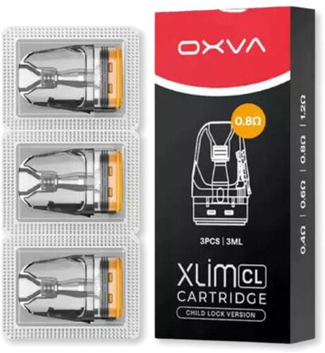 Oxva Xlim CL Cartridge 0,8 Ohm 3ml 3 Stk.