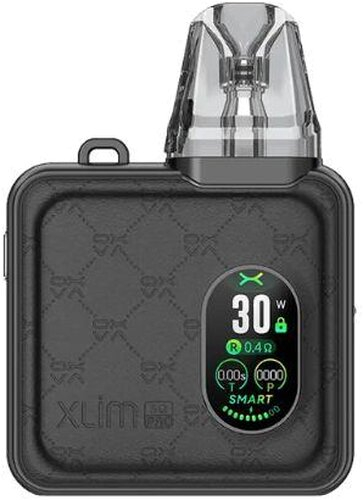 OXVA Xlim SQ Pro Pod Kit E-Zigarette Black Leather OXVA Xlim SQ Pro Pod Kit E-Zigarette Black Leather