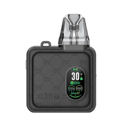 OXVA Xlim SQ Pro Pod Kit E-Zigarette Black Leather OXVA Xlim SQ Pro Pod Kit E-Zigarette Black Leather