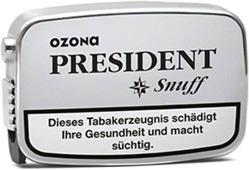 Ozona President Snuff 7g Dose Schnupftabak Ozona President Snuff 7g Dose Schnupftabak