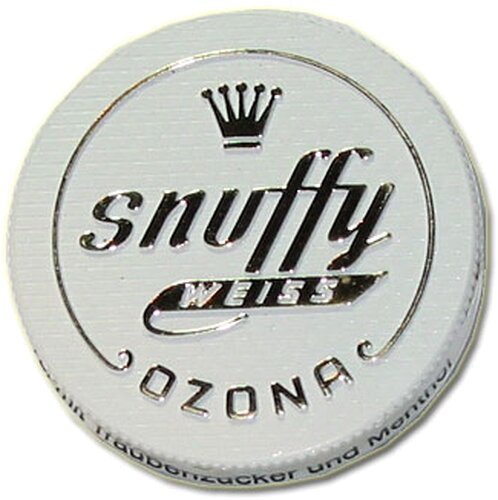 Ozona Snuffy weiß 6g Dose Schnupftabak Ozona Snuffy weiß 6g Dose Schnupftabak