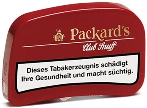 Packards Club Snuff 6,5g Dose Schnupftabak