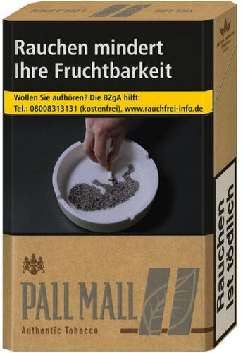 Pall Mall Authentic Silver ohne Zusätze 10x20
