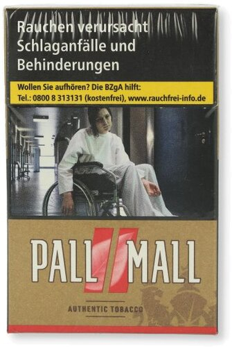 Pall Mall Authentic Red ohne Zusätze 20er Pall Mall Authentic Red ohne Zusätze 20er