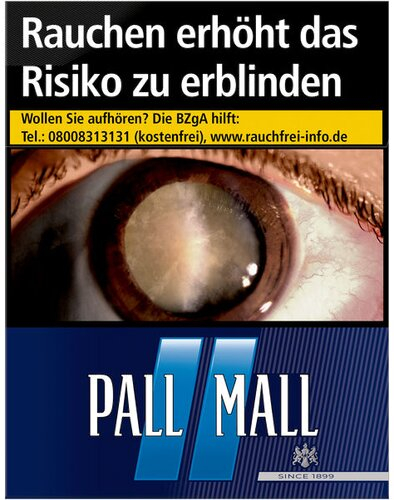 Pall Mall Blau XXL 22er