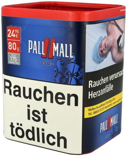 Pall Mall Red XXL 75g Dose Volumentabak
