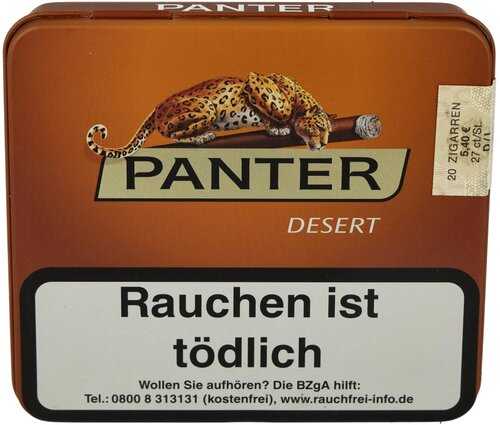 Panter Desert ohne Filter Zigarillos 20er