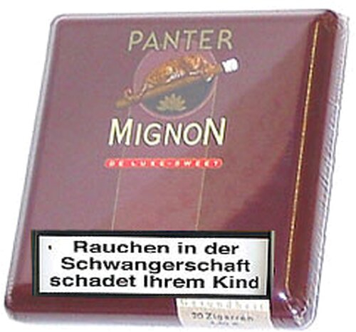 Panter Mignon De Luxe Sweet Zigarillos Panter Mignon De Luxe Sweet Zigarillos