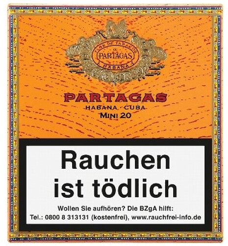 Partagas Mini Zigarillos 20 Stück
