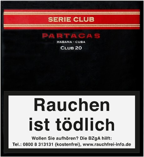 Partagas Serie Club 20 Zigarillos Partagas Serie Club 20 Zigarillos