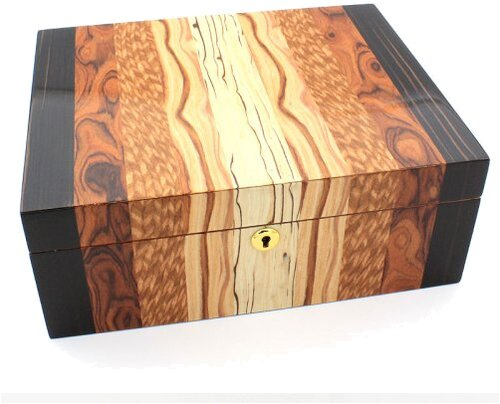 Passatore Humidor Echtholzfurniere für ca 50 Zigarren