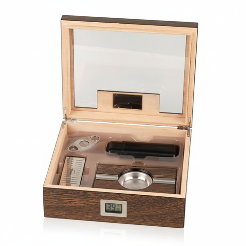 Passatore Humidor Set für ca. 50 Zigarren H11 x B31.5 x T27 cm