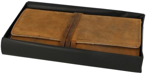 Passatore Pfeifen-Rollbeutel Leder Antik Braun für 2 Pfeifen Passatore Pfeifen-Rollbeutel Leder Antik Braun für 2 Pfeifen
