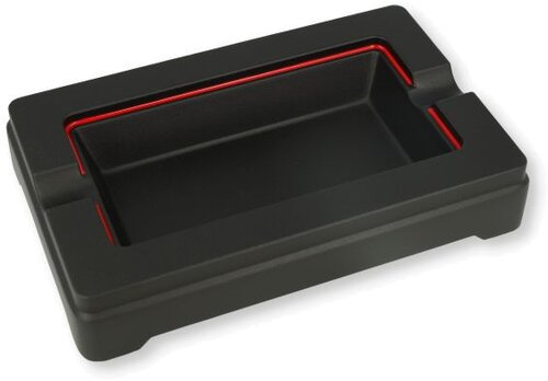 Passatore Zigarrenascher Aluminium Schwarz