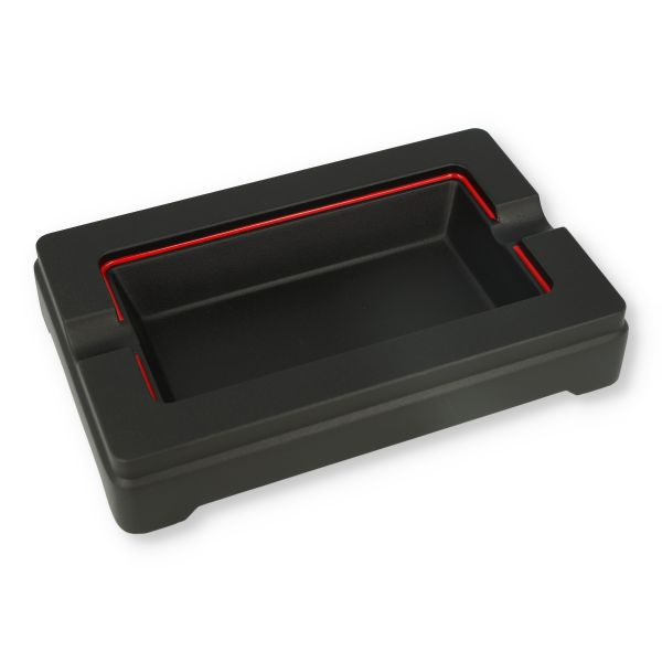 Passatore Zigarrenascher Aluminium Schwarz