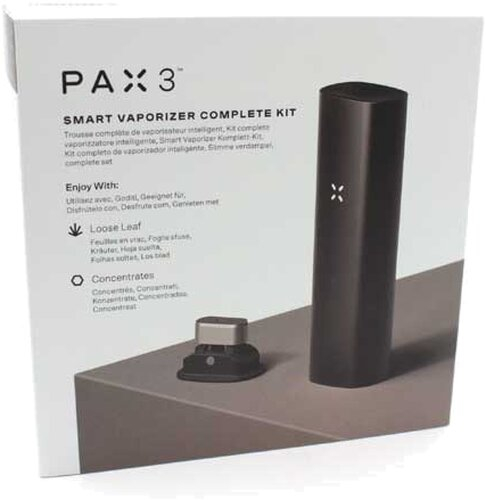 Pax 3 Vaporizer Set schwarz Pax 3 Vaporizer Set schwarz
