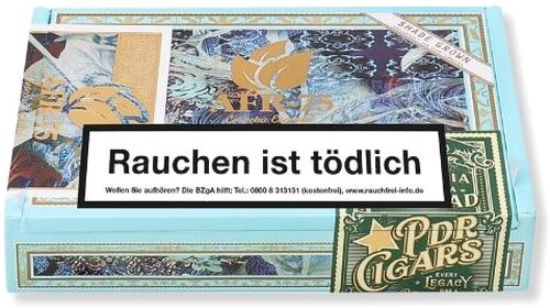 PDR AFR-75 Cosecha Especial Shade Grown Half Corona Zigarren 10 Stk.