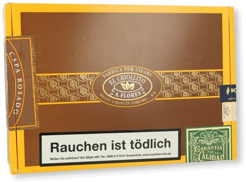 PDR El Criollito A Flores Rosado Belicoso Zigarren 24 Stk. PDR El Criollito A Flores Rosado Belicoso Zigarren 24 Stk.