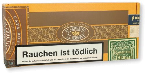 PDR El Criollito A Flores Rosado Half Corona Zigarren 24 Stk. PDR El Criollito A Flores Rosado Half Corona Zigarren 24 Stk.