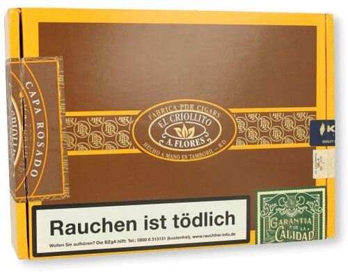 PDR El Criollito A Flores Rosado Toro Zigarren 24 Stk. PDR El Criollito A Flores Rosado Toro Zigarren 24 Stk.