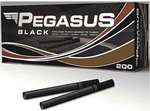 Pegasus Zigarettenhülsen Black 200 Stück Pegasus Zigarettenhülsen Black 200 Stück