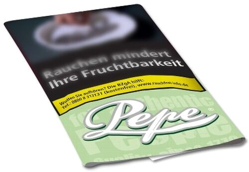 Pepe BRIGHT Tabak ohne Zusatzstoffe (ehem. Virginia easy) 30g Päckchen Feinschnitt Pepe BRIGHT Tabak ohne Zusatzstoffe (ehem. Virginia easy) 30g Päckchen Feinschnitt