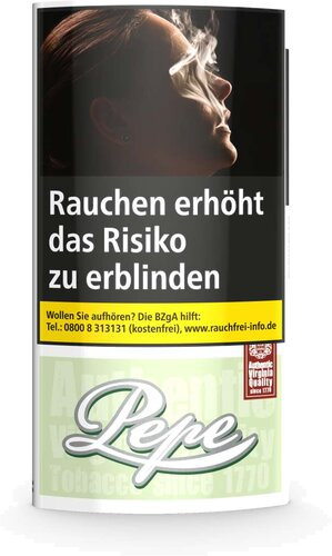Pepe BRIGHT Tabak ohne Zusatzstoffe (ehem. Virginia easy) 30g Päckchen Feinschnitt