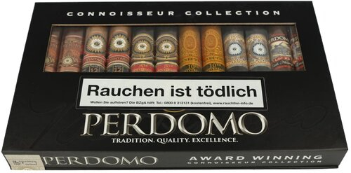 Perdomo Connoisseur Sampler Award Winning Zigarren 12Stk.
