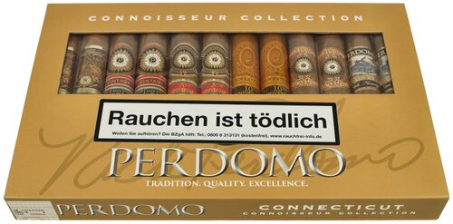 Perdomo Connoisseur Sampler Connecticut Zigarren 12Stk. Perdomo Connoisseur Sampler Connecticut Zigarren 12Stk.